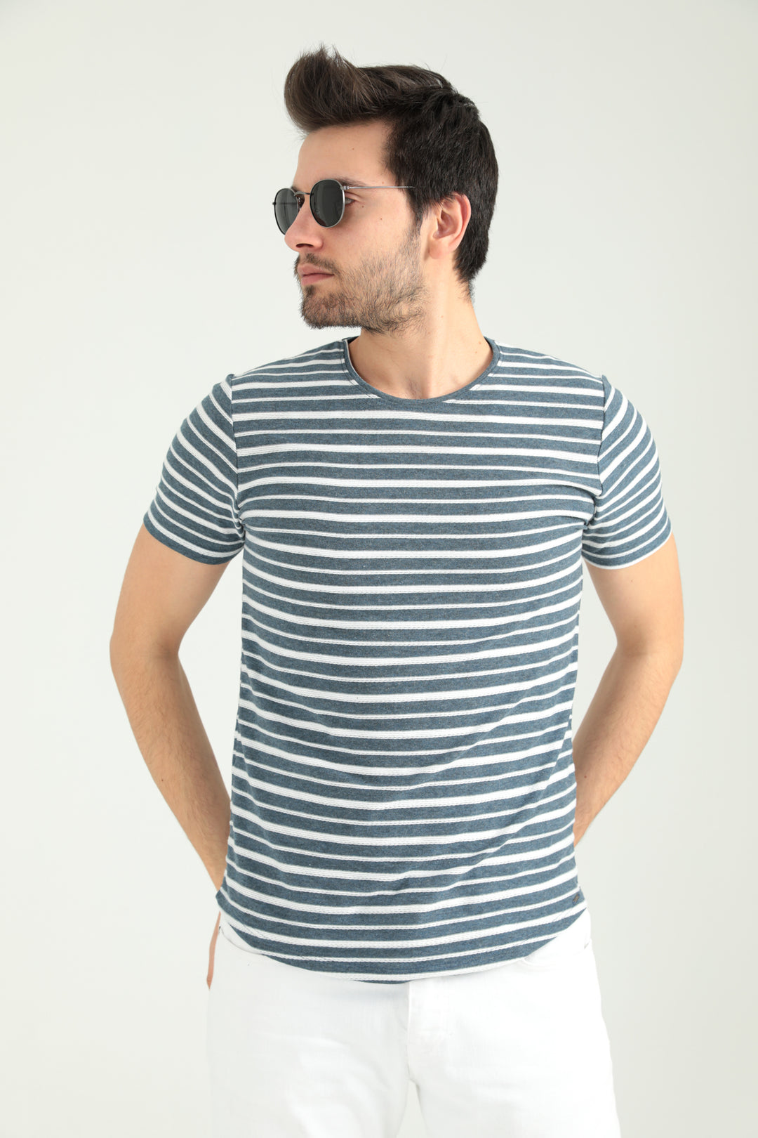 MPL Men's Jacquard Zero Neck T-shirt 2780 - Penn Hills