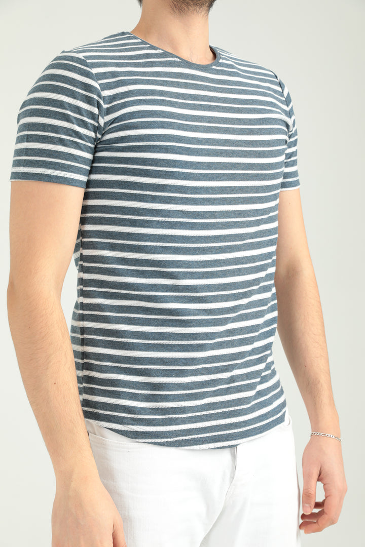 MPL Men's Jacquard Zero Neck T-shirt 2780 - Penn Hills