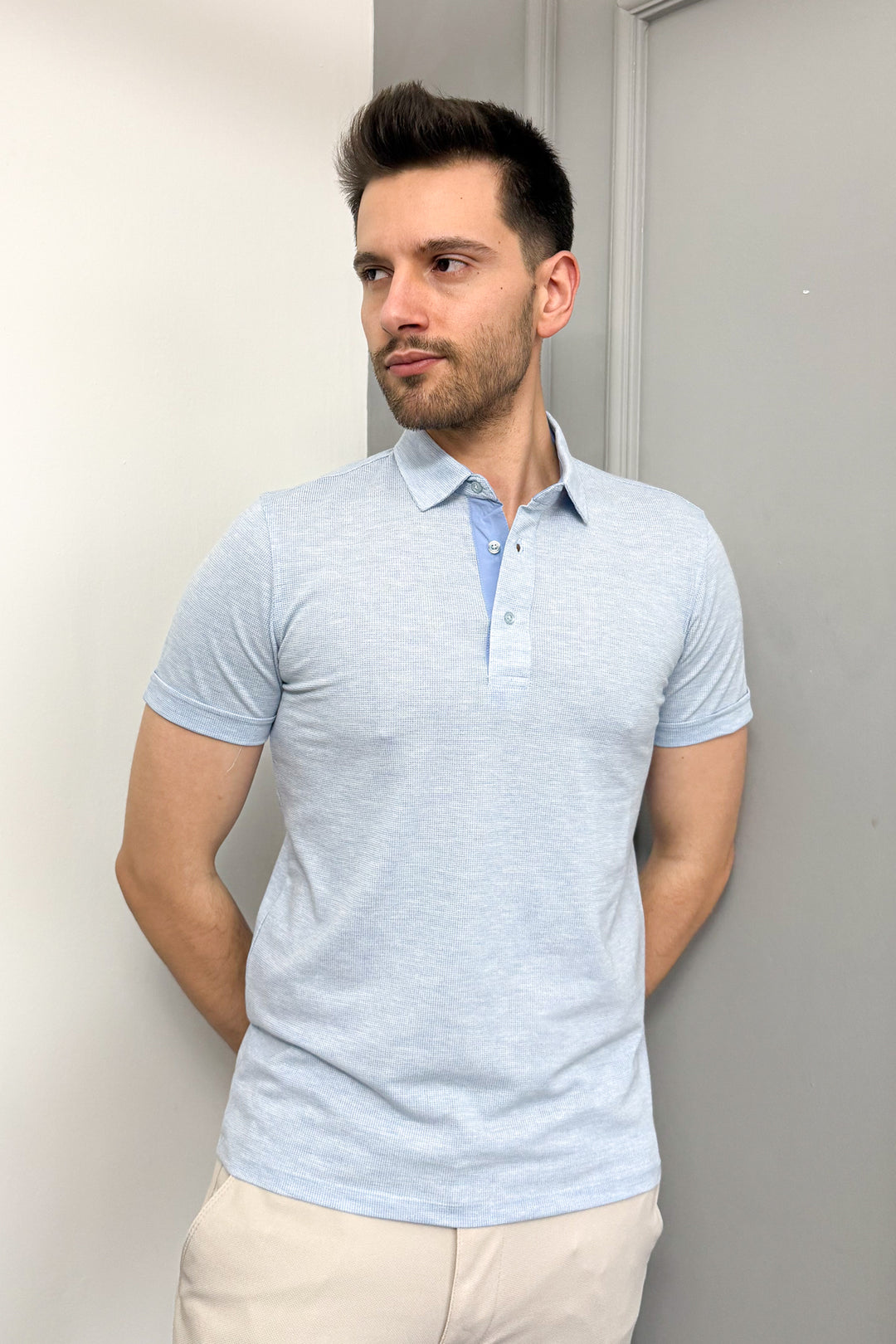 MPL Men's Polo Neck T-shirt 2940 - Rockford