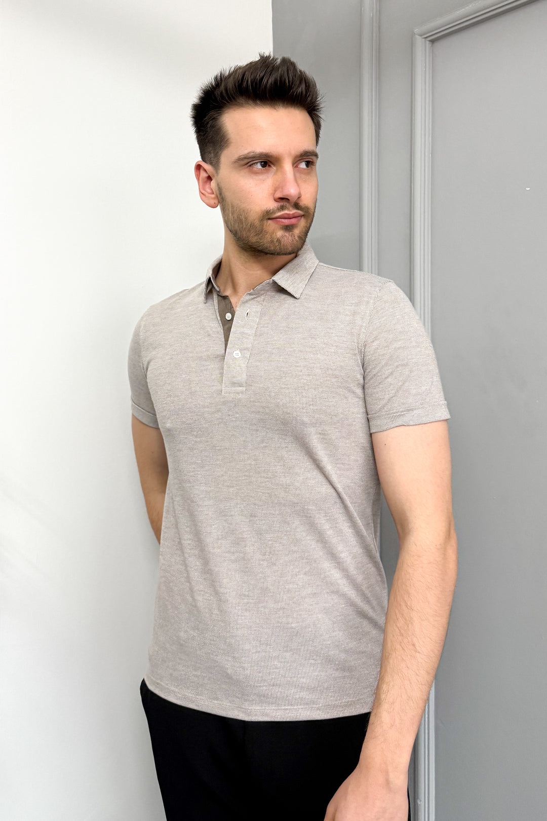 MPL Men's Polo Neck T-shirt 2940 - Ann Arbor