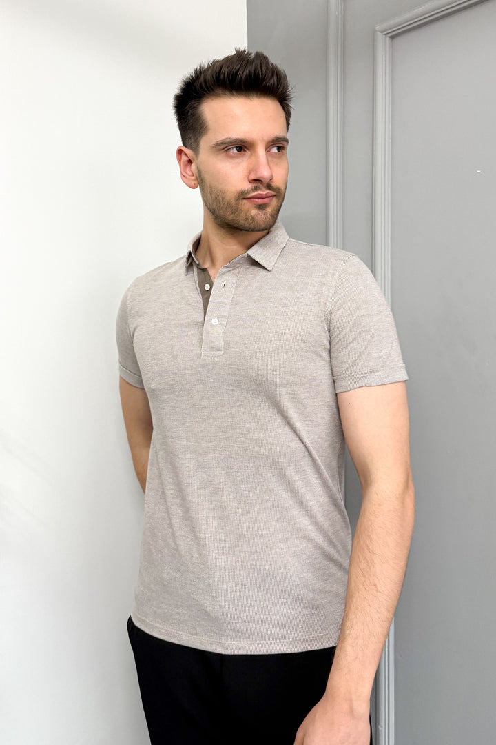 MPL Men's Polo Neck T-shirt 2940 - Ann Arbor