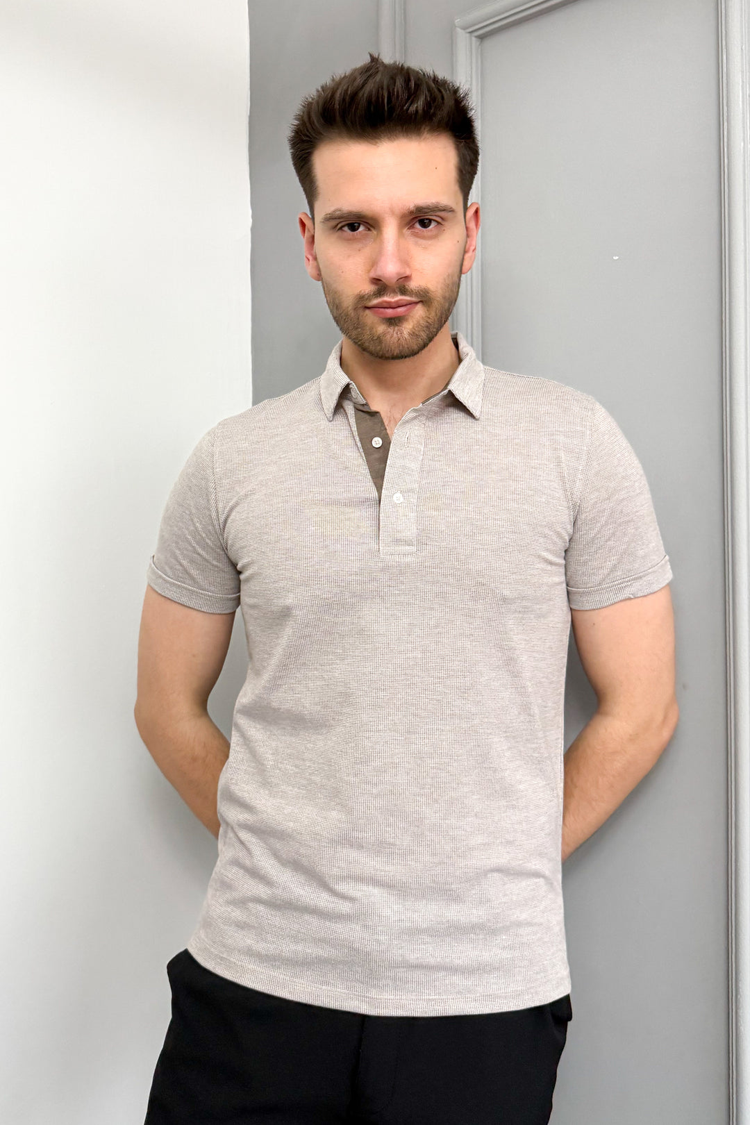 MPL Men's Polo Neck T-shirt 2940 - Ann Arbor