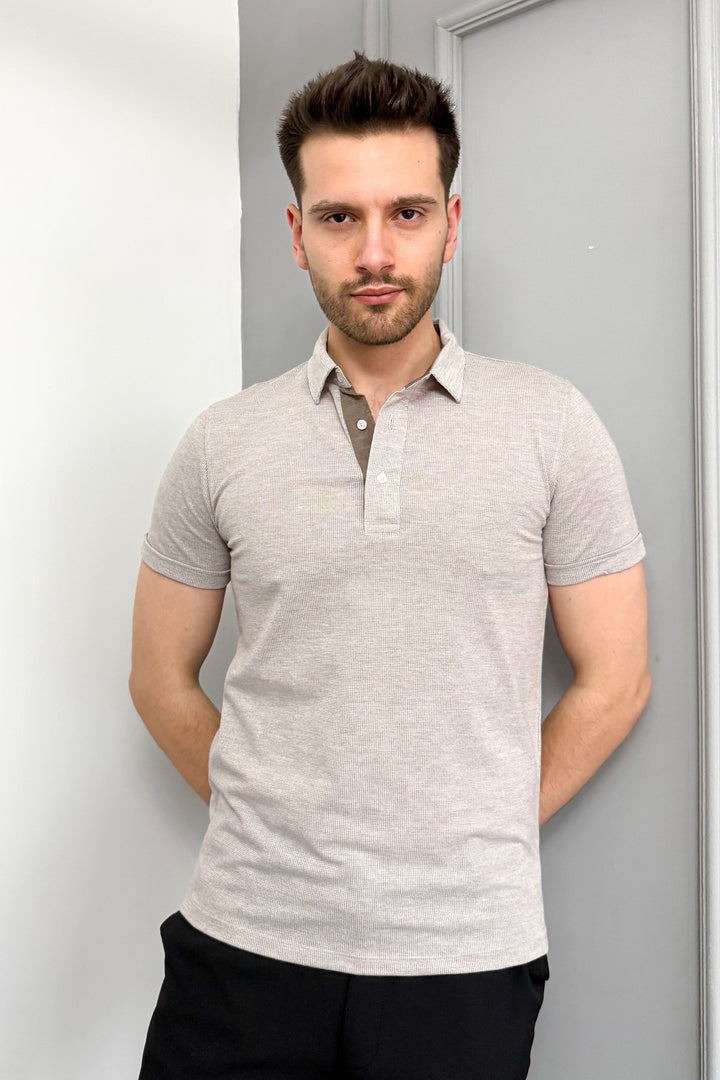 MPL Men's Polo Neck T-shirt 2940 - Ann Arbor