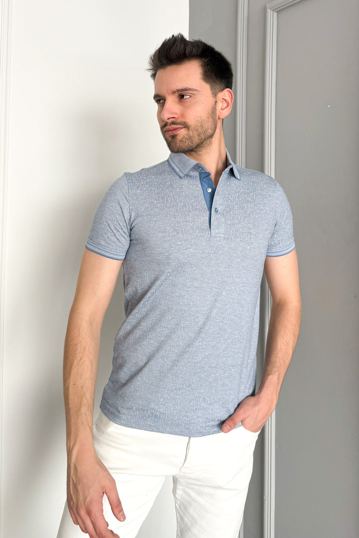 MPL Men's Polo Neck T-shirt 2940 - Roy