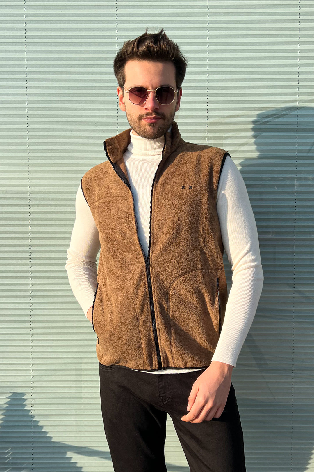 MPL Men's Polar Zippered Vest 4005 - Southaven