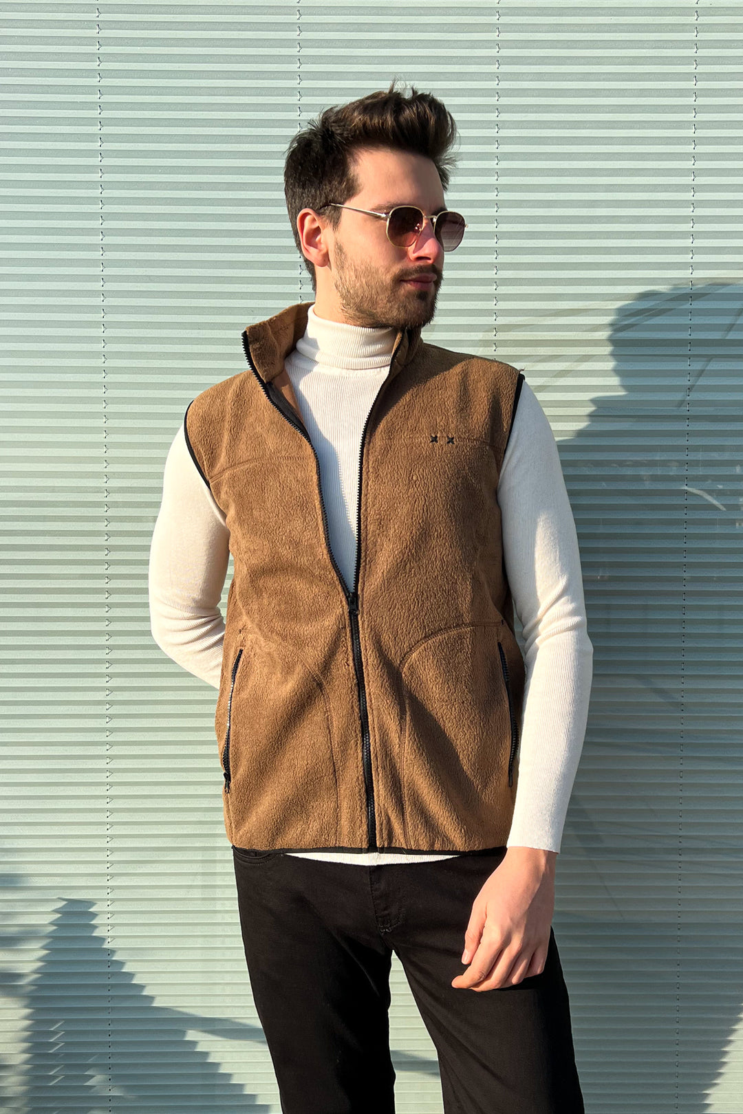 MPL Men's Polar Zippered Vest 4005 - Southaven