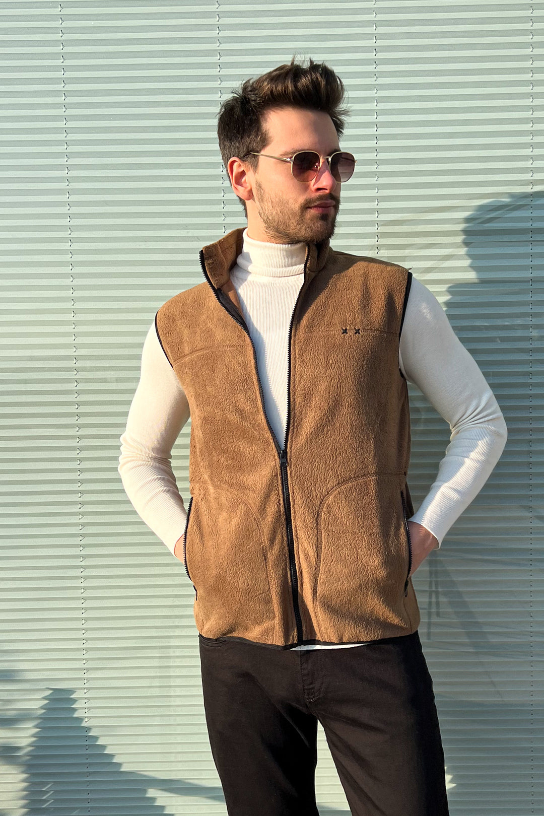 MPL Men's Polar Zippered Vest 4005 - Southaven