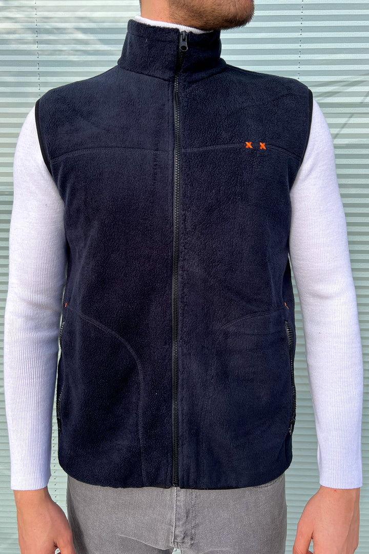 MPL Men's Polar Zippered Vest 4005 - Sassuolo