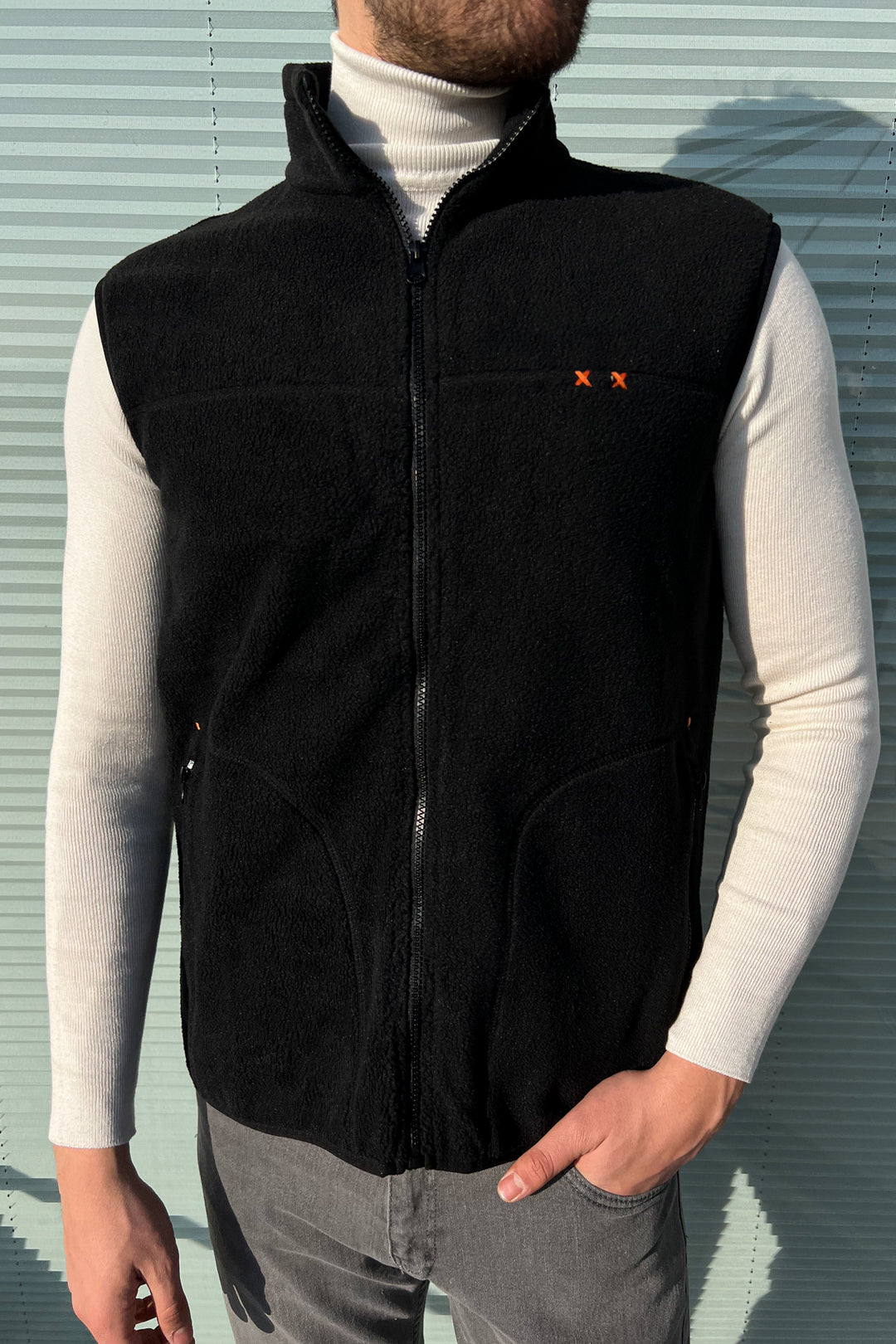 MPL Men's Polar Zippered Vest 4005 - Burjasot