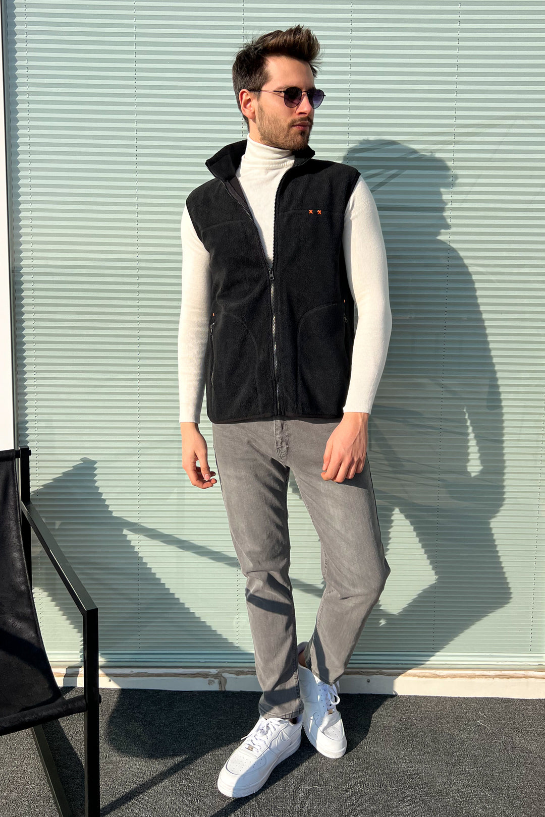 MPL Men's Polar Zippered Vest 4005 - Burjasot