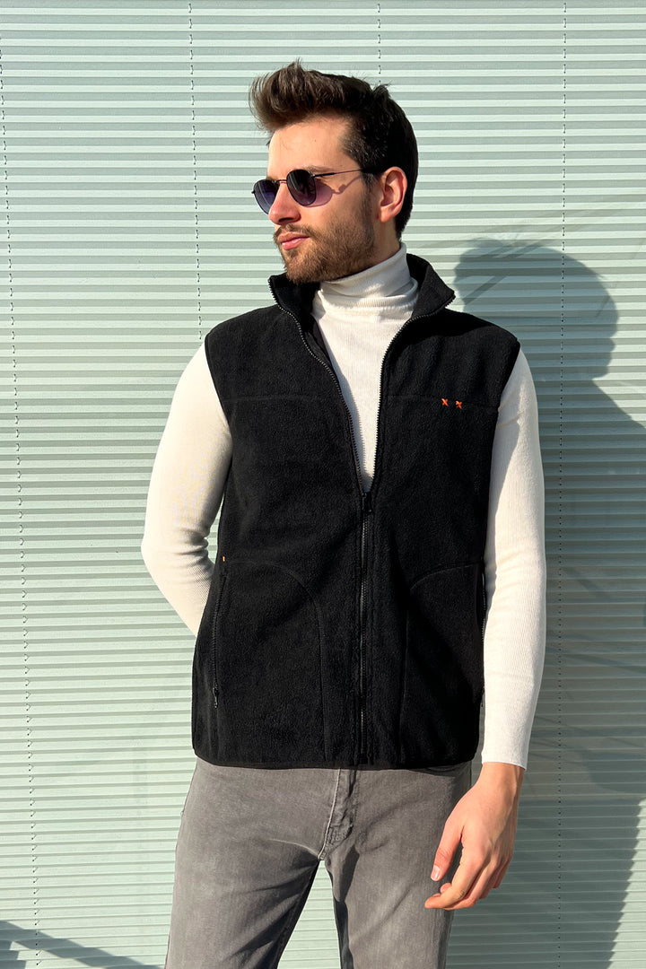 MPL Men's Polar Zippered Vest 4005 - Burjasot