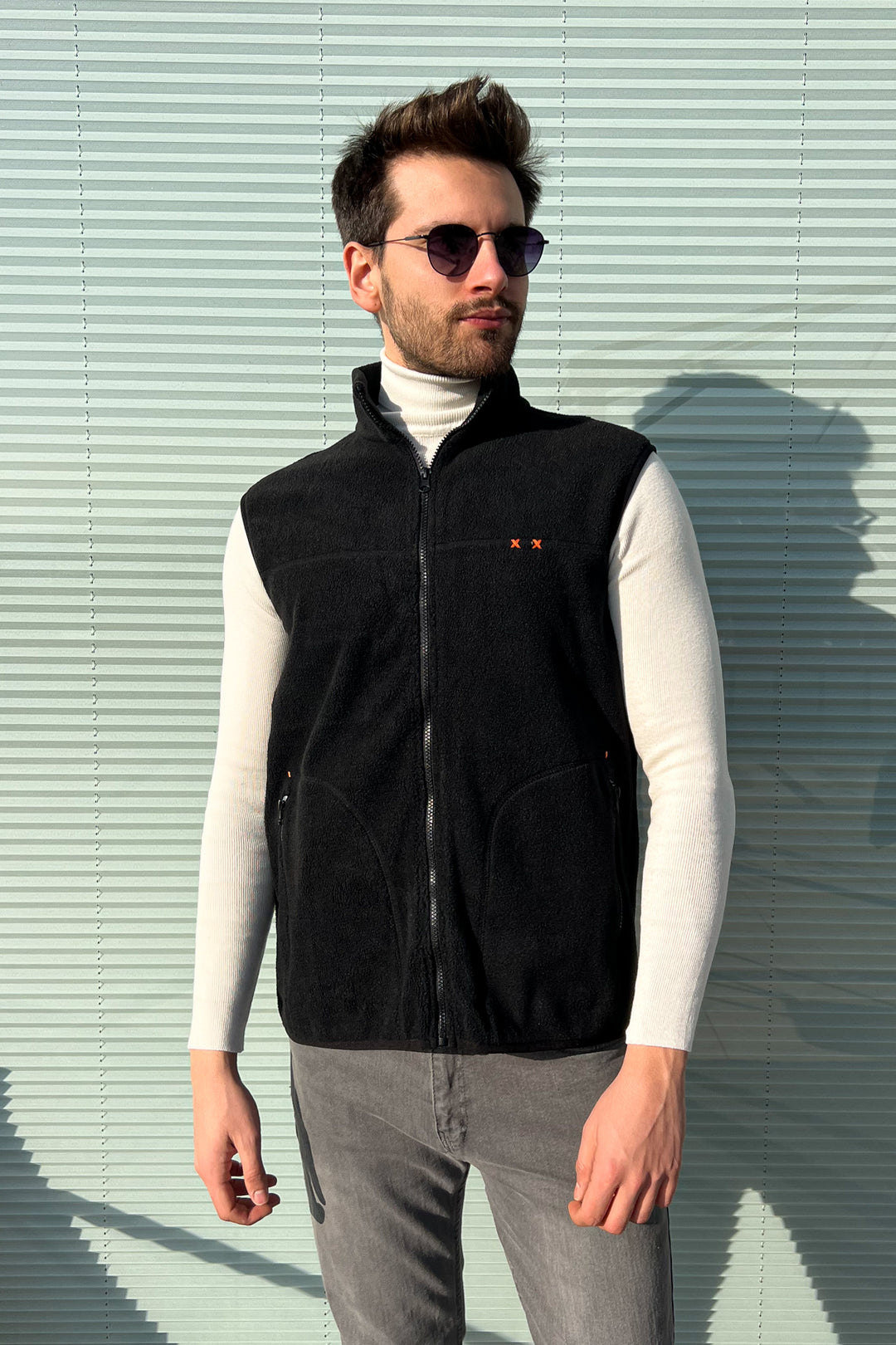 MPL Men's Polar Zippered Vest 4005 - Burjasot