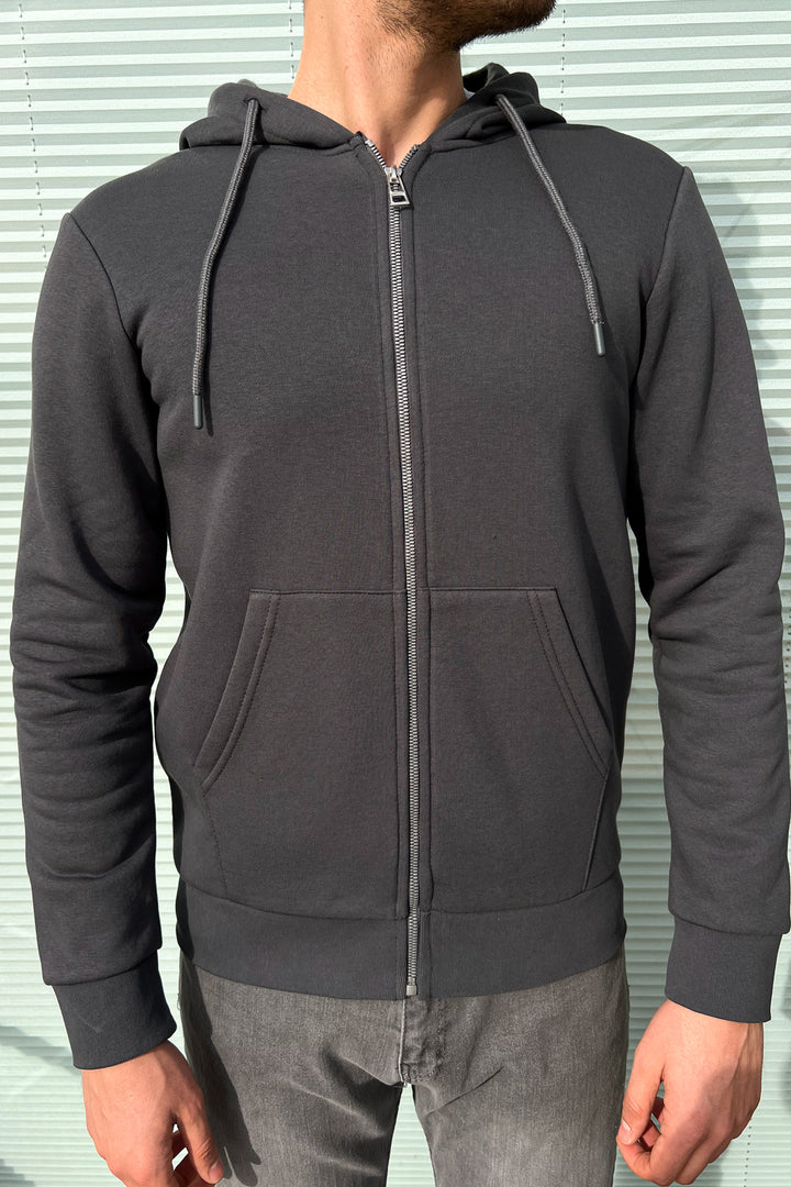 MPL Men's 3-String Hooded Zippered Sweatshirt 5466 - Leamington