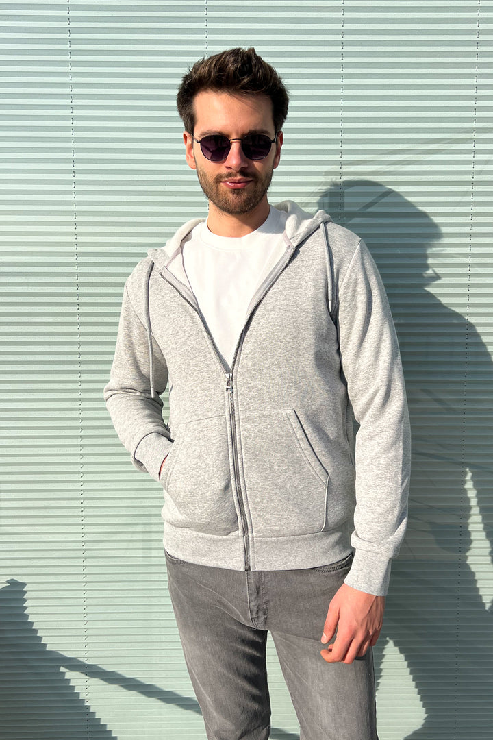 MPL Men's 3-String Hooded Zippered Sweatshirt 5466 - Kolomyia