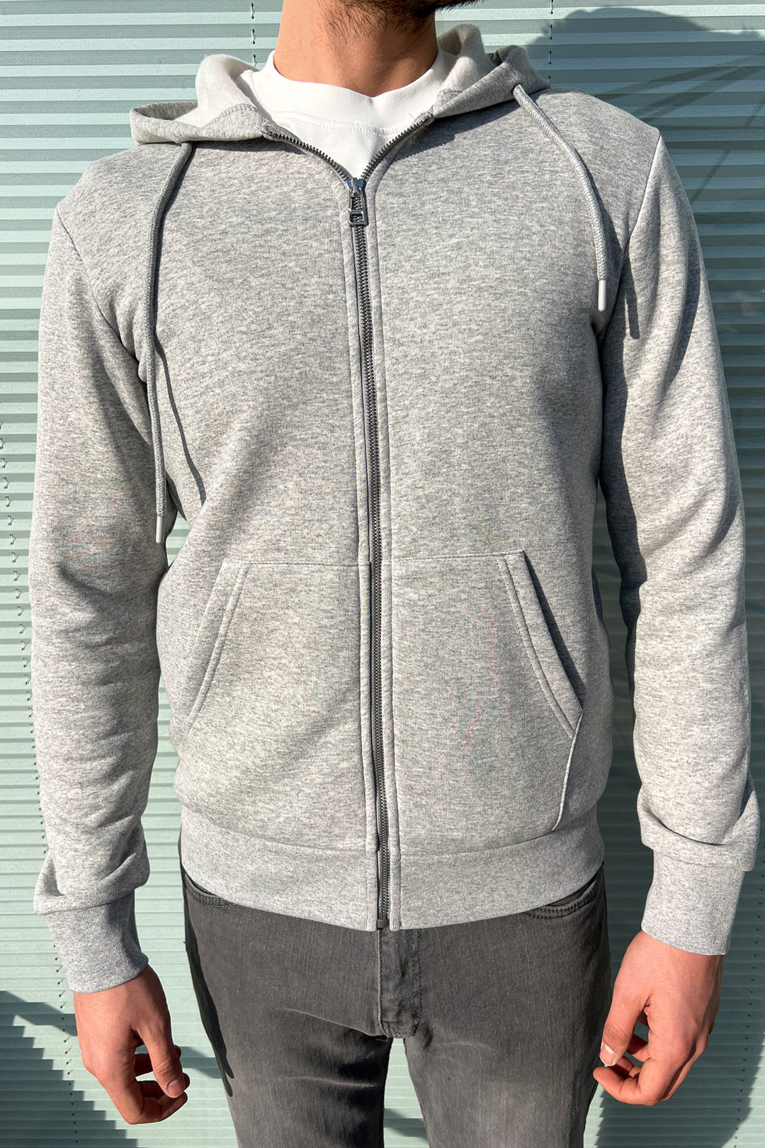 MPL Men's 3-String Hooded Zippered Sweatshirt 5466 - Kolomyia