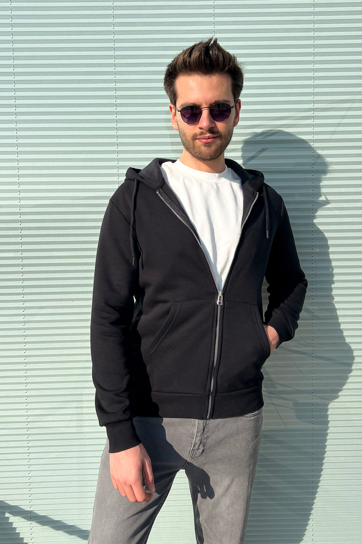 MPL Men's 3-String Hooded Zippered Sweatshirt 5466 - Monterrey
