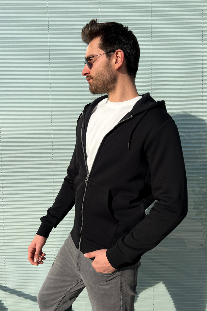 MPL Men's 3-String Hooded Zippered Sweatshirt 5466 - Monterrey
