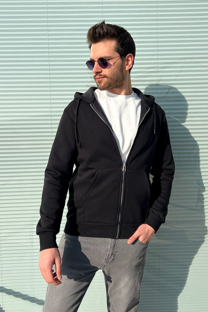 MPL Men's 3-String Hooded Zippered Sweatshirt 5466 - Monterrey