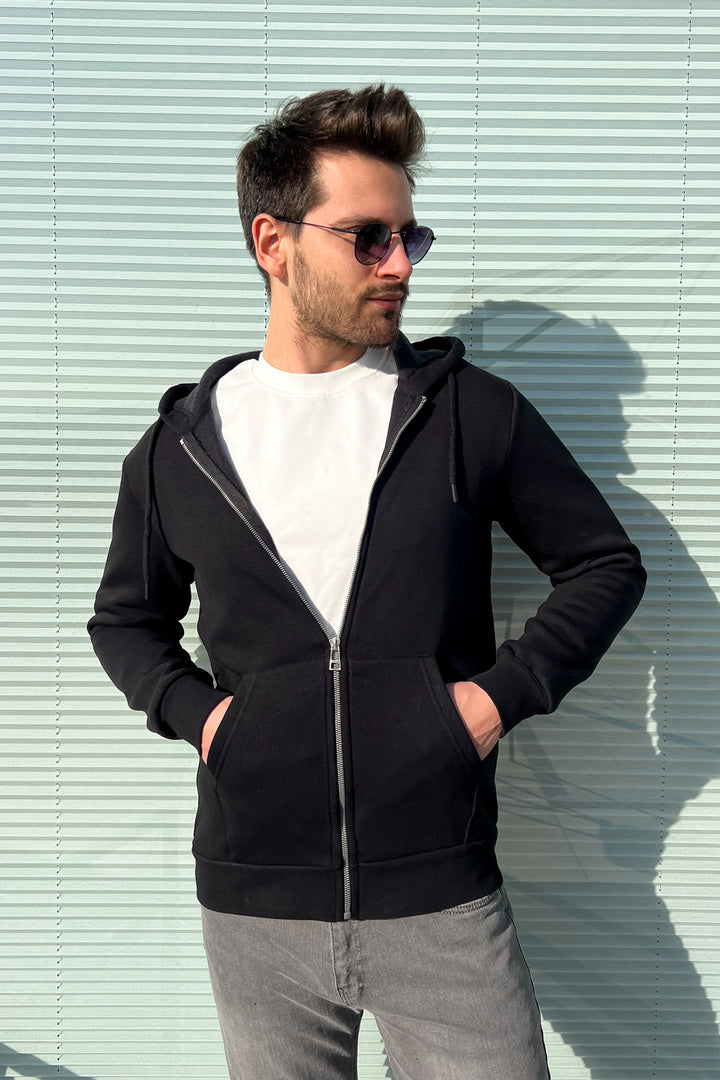 MPL Men's 3-String Hooded Zippered Sweatshirt 5466 - Monterrey