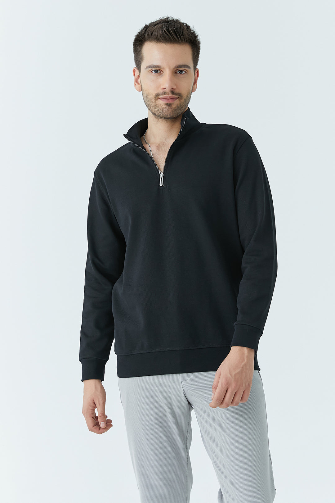 MPL Men's Interlock Half-Zip Sweatshirt 5470 - Weymouth