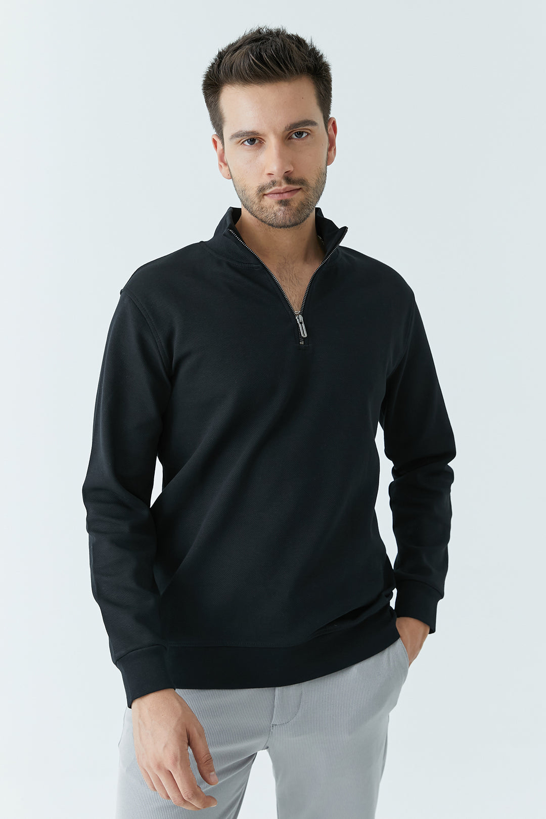 MPL Men's Interlock Half-Zip Sweatshirt 5470 - Weymouth