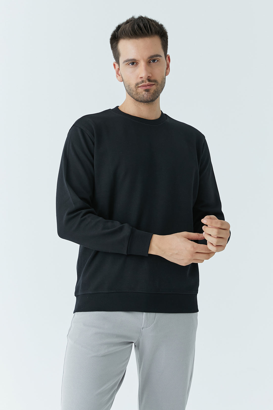 MPL Men's Steel Interlock Bicycle Collar Sweatshirt 5471 - Waiblingen