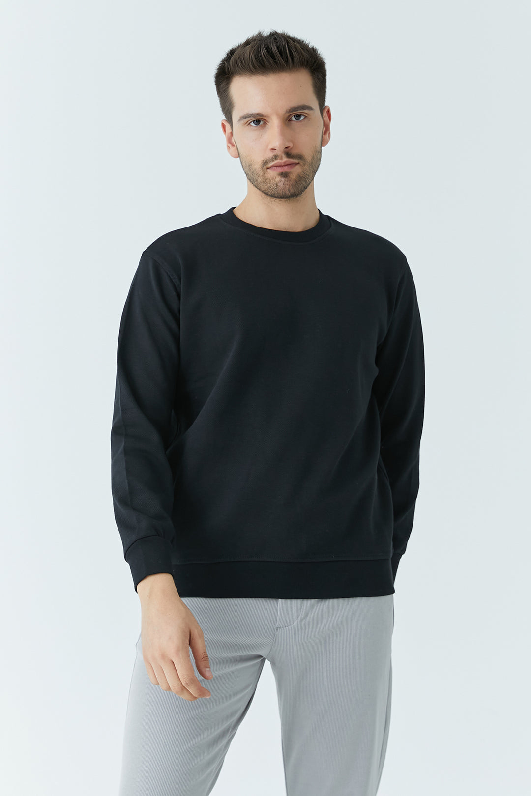 MPL Men's Steel Interlock Bicycle Collar Sweatshirt 5471 - Waiblingen