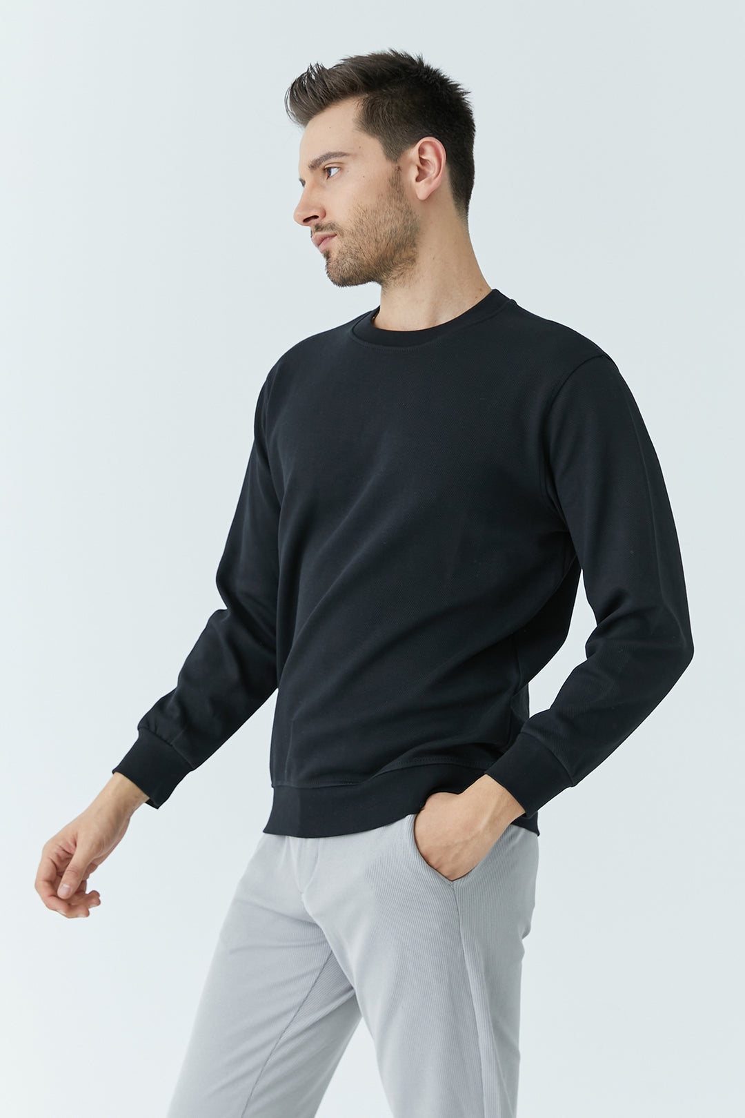 MPL Men's Steel Interlock Bicycle Collar Sweatshirt 5471 - Waiblingen