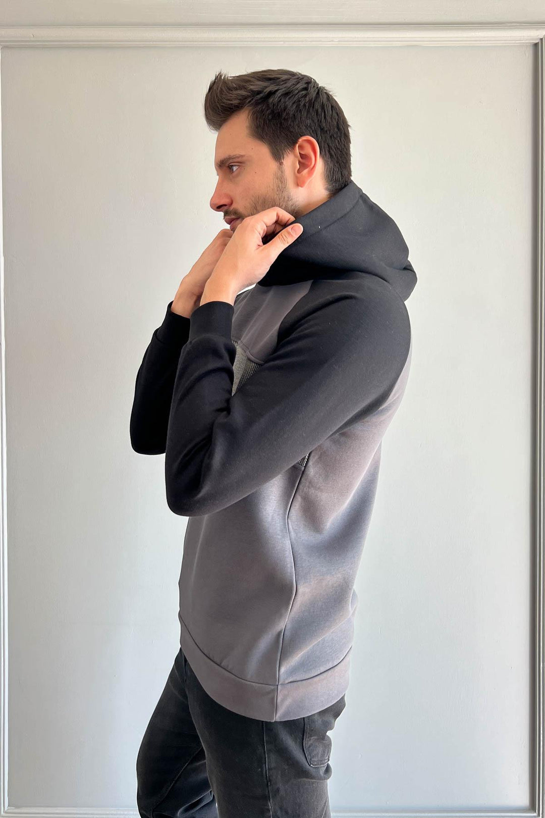 MPL Men's Hooded 3 String Sweatshirt 5771 - Tlalmanalco