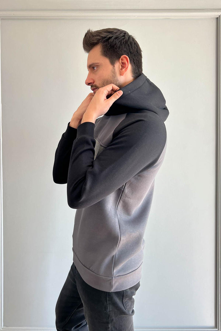 MPL Men's Hooded 3 String Sweatshirt 5771 - Tlalmanalco