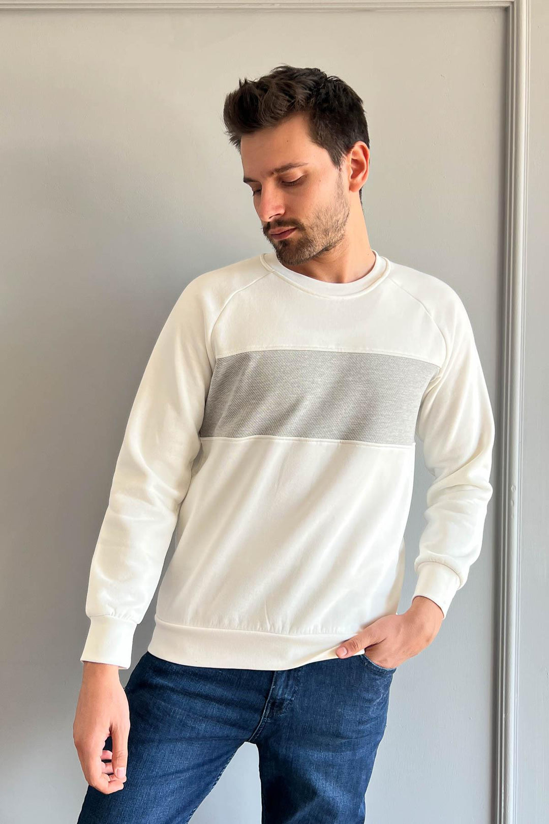 MPL Men's Garnished 3 Yarn Sweatshirt 5783 - Laguna Niguel