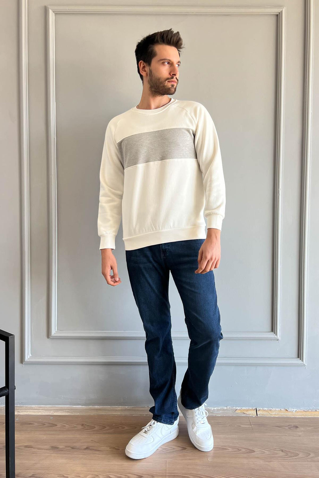 MPL Men's Garnished 3 Yarn Sweatshirt 5783 - Laguna Niguel