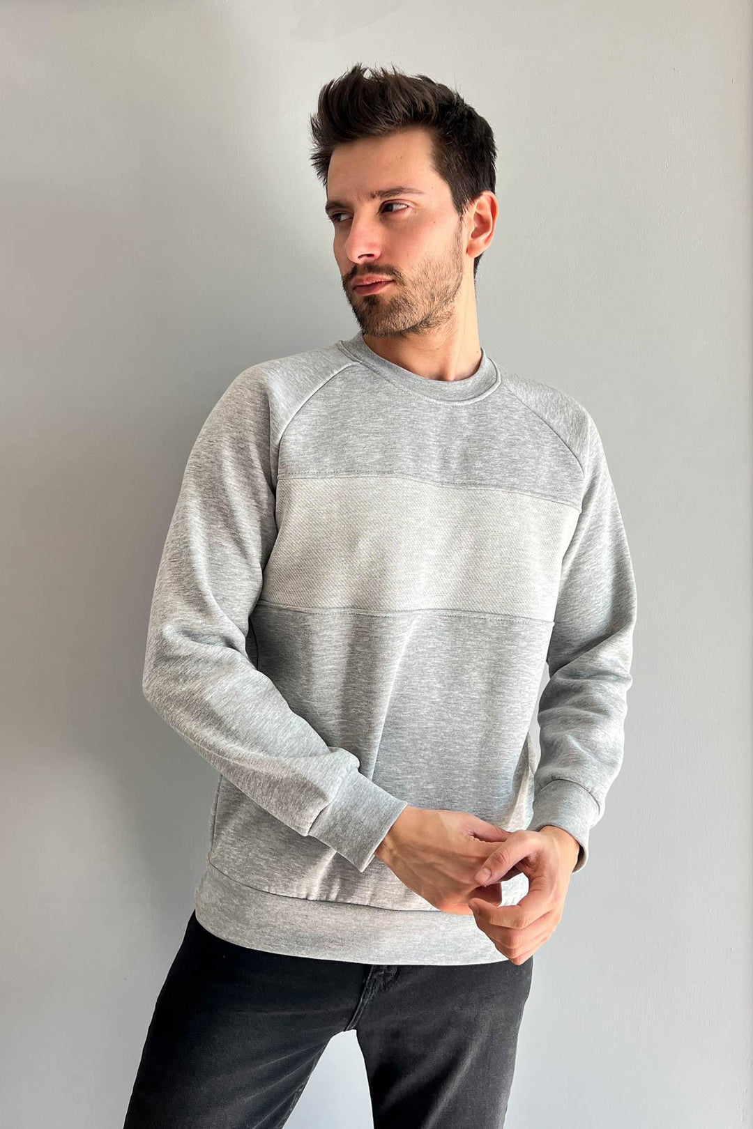 MPL Men's Garnished 3 Yarn Sweatshirt 5783 - St. Charles