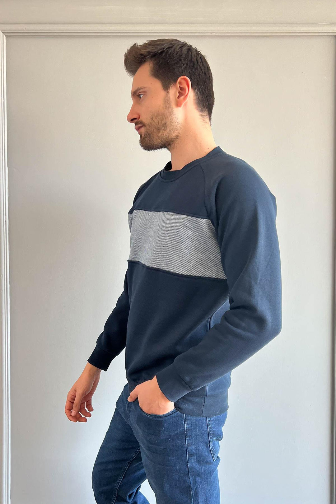 MPL Men's Garnished 3 Yarn Sweatshirt 5783 - Barletta