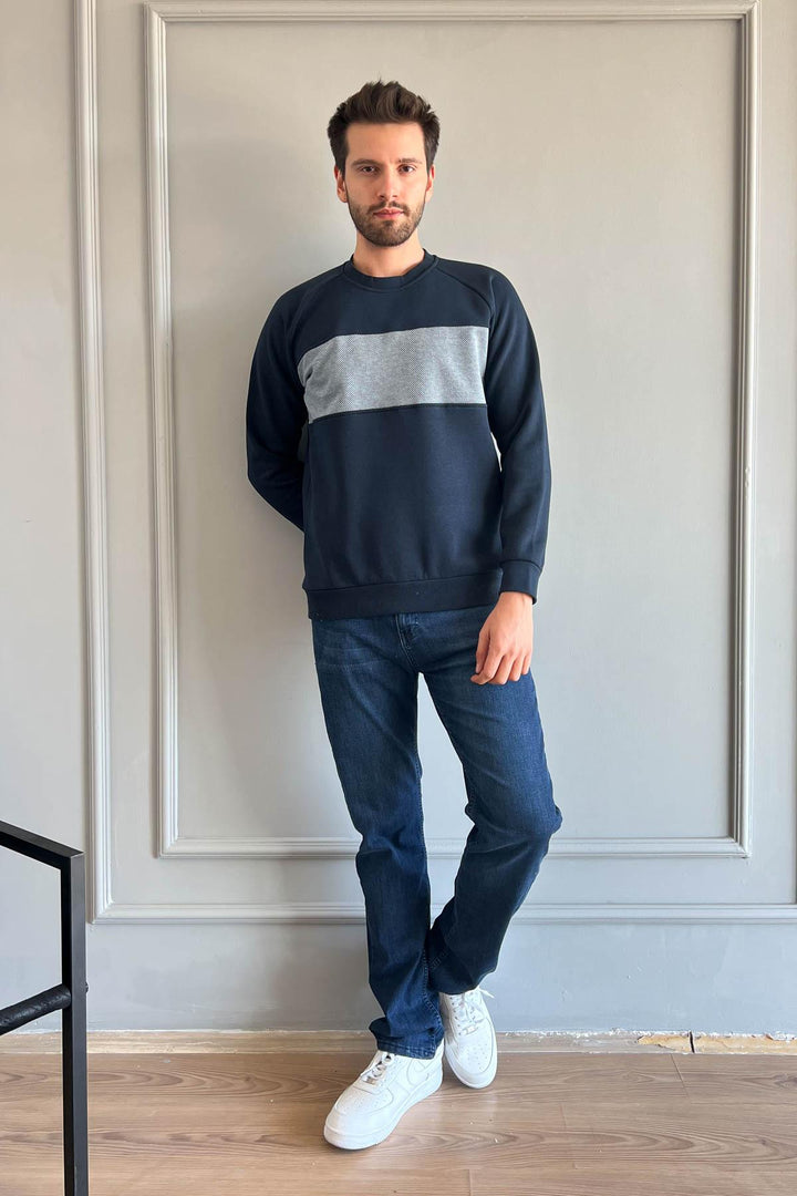 MPL Men's Garnished 3 Yarn Sweatshirt 5783 - Barletta