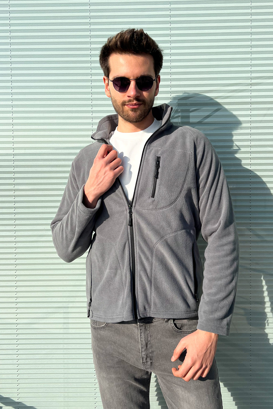 MPL Men's Stand Collar Zippered Sweatshirt 6050 - Yajalón