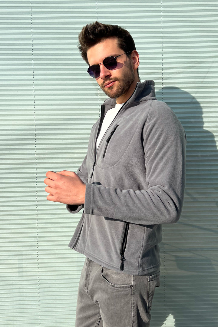 MPL Men's Stand Collar Zippered Sweatshirt 6050 - Yajalón