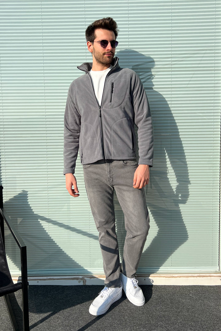 MPL Men's Stand Collar Zippered Sweatshirt 6050 - Yajalón