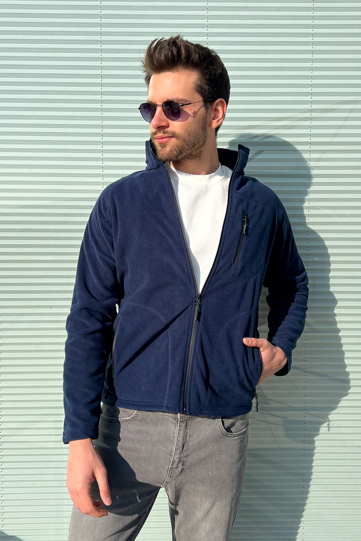 MPL Men's Stand Collar Zippered Sweatshirt 6050 - San Francisco