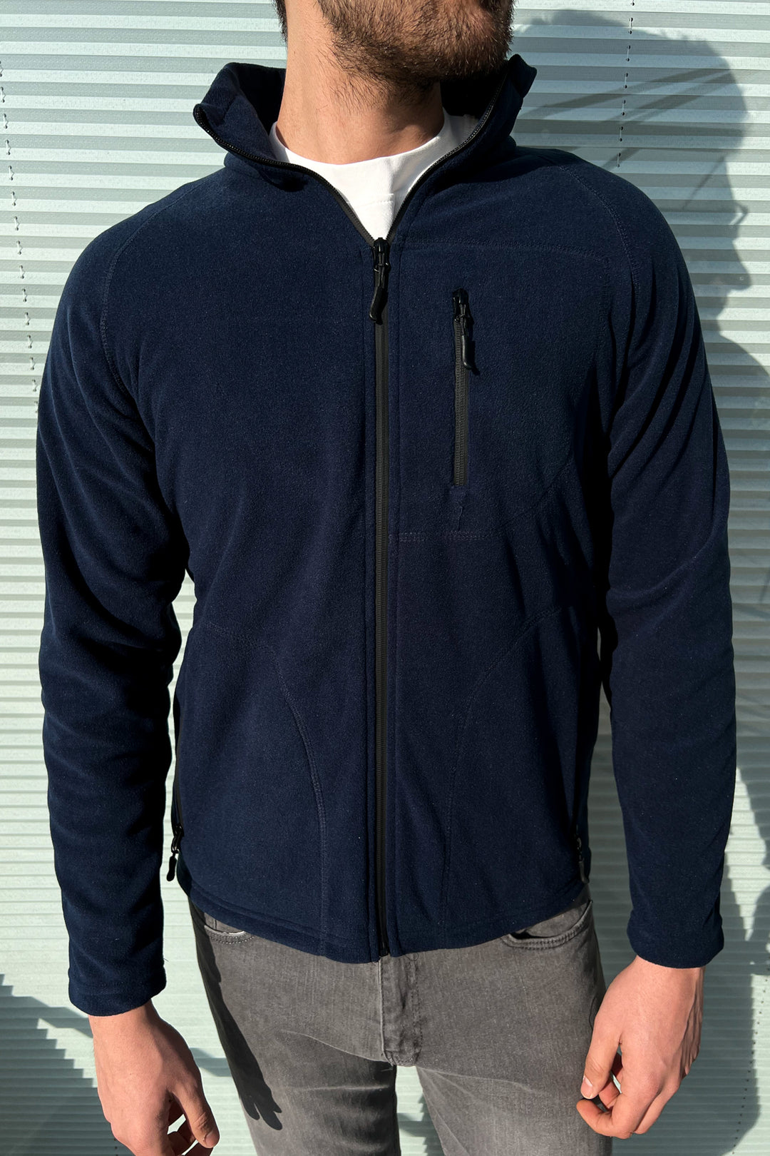 MPL Men's Stand Collar Zippered Sweatshirt 6050 - San Francisco