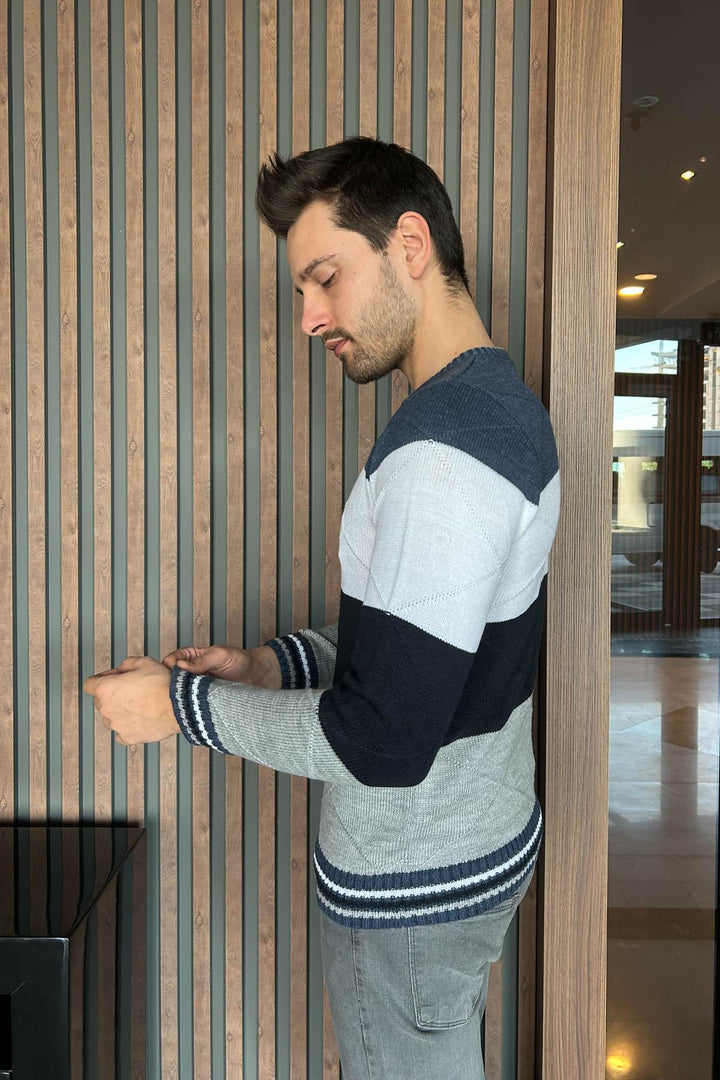 MPL Men's Crew Neck Sweater 062 - Grays