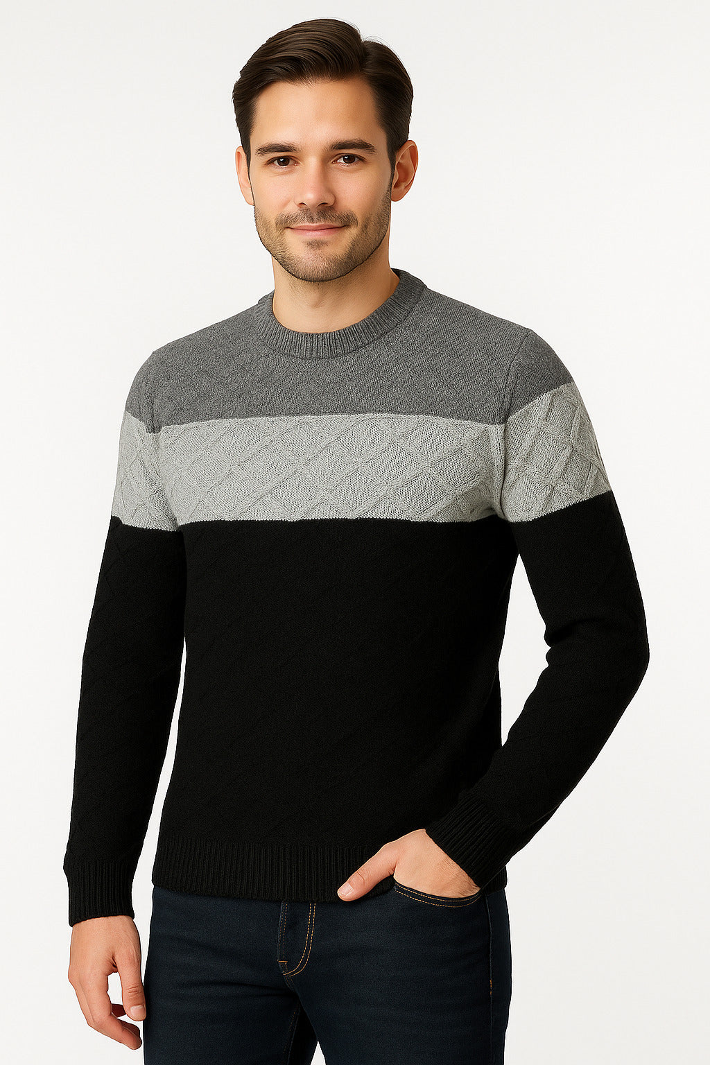 MPL Men's Bicycle Neck Sweater 146 - Etterbeek