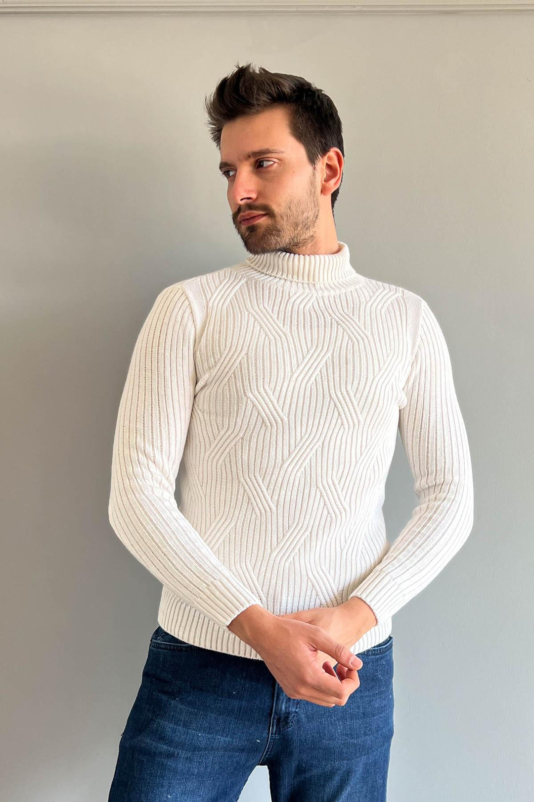MPL Men's Fisherman Collar Sweater 185 - Erftstadt