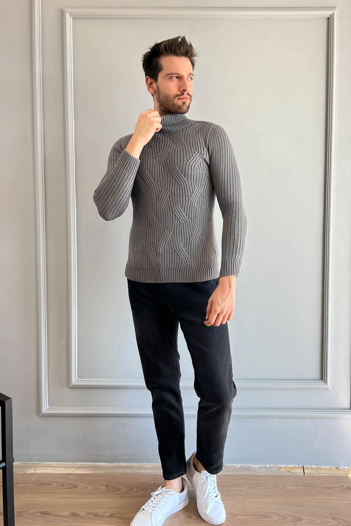 MPL Men's Fisherman Collar Sweater 185 - Tomelloso