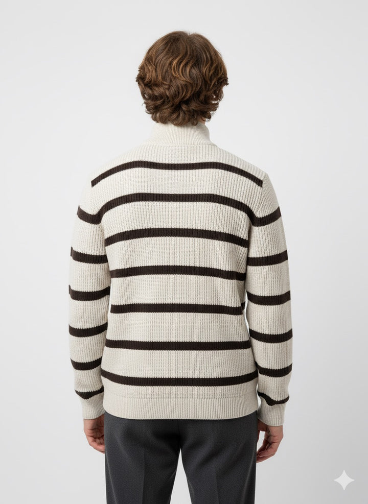 MPL Men's Zippered Sweater 218 - French Valley