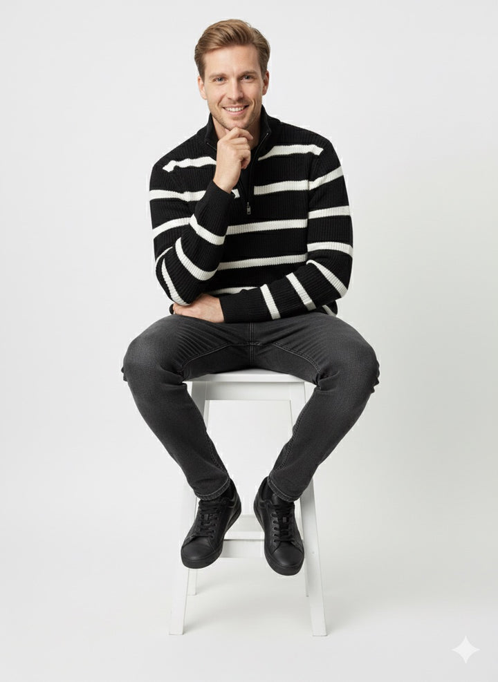 MPL Men's Zippered Sweater 218 - Riga