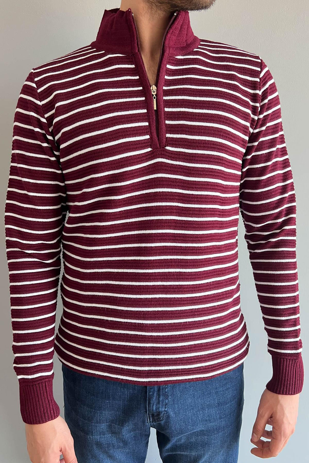 MPL Men's Half Fisherman Sweater 219 - Odesa