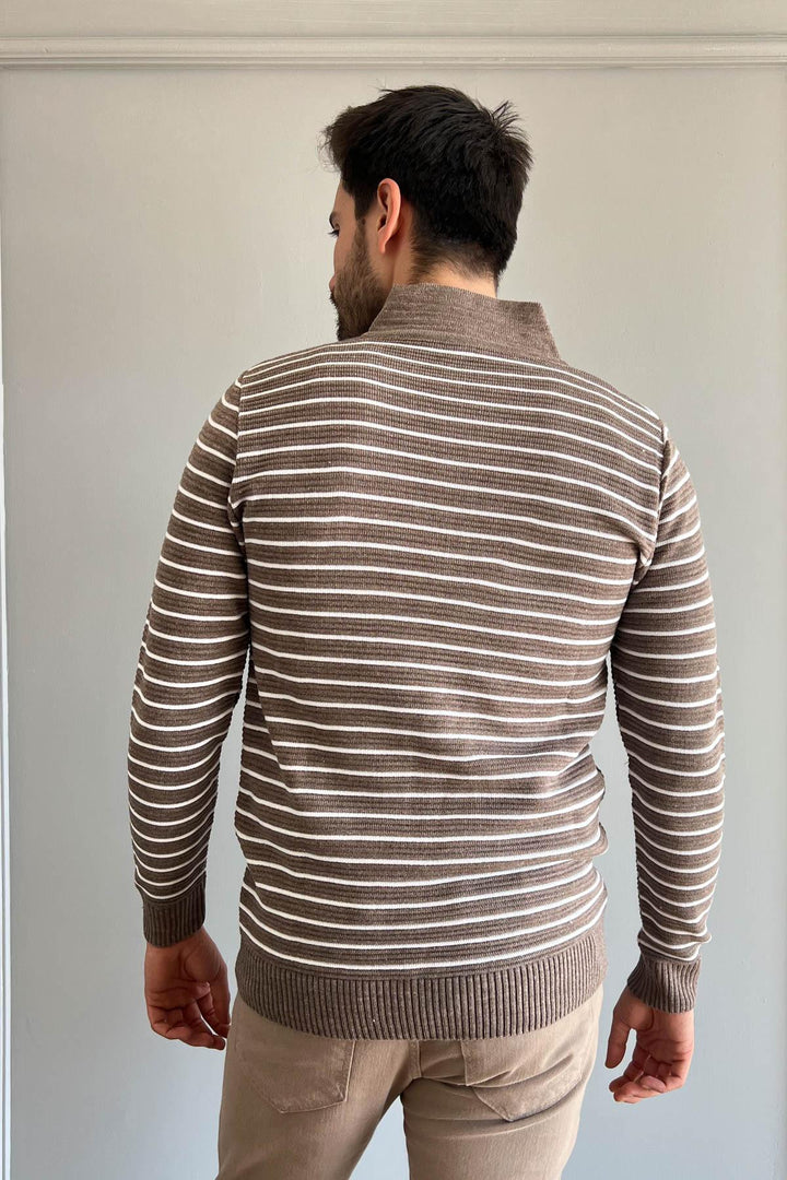 MPL Men's Half Fisherman Sweater 219 - Chiapa de Corzo