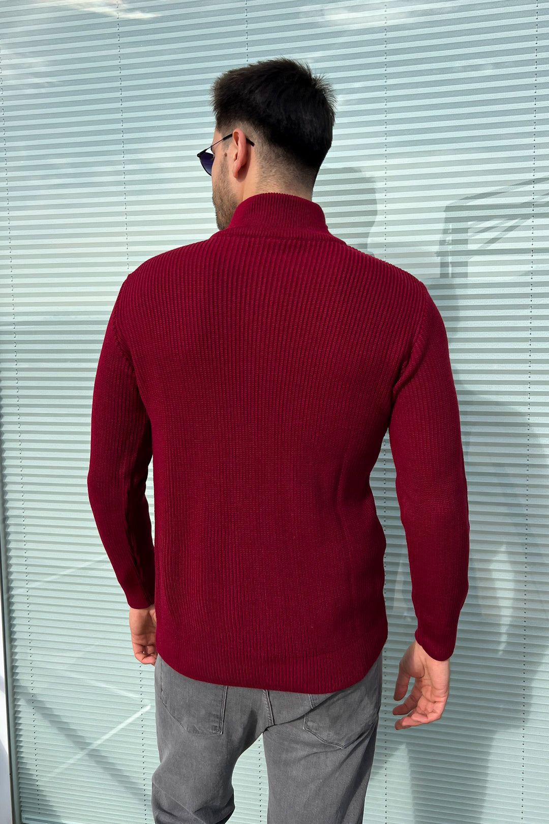 MPL Men's Zippered Turtleneck Sweater 220 - North Shields