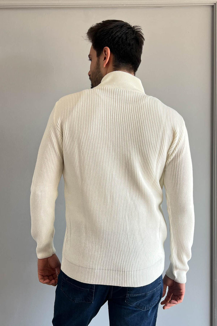 MPL Men's Zippered Turtleneck Sweater 220 - Perinton